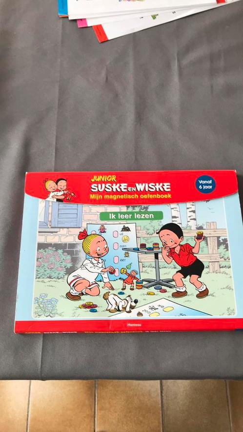 Willy Vandersteen - Mijn magnetische oefenboek, Livres, Livres pour enfants | Jeunesse | Moins de 10 ans, Comme neuf, Non-fiction