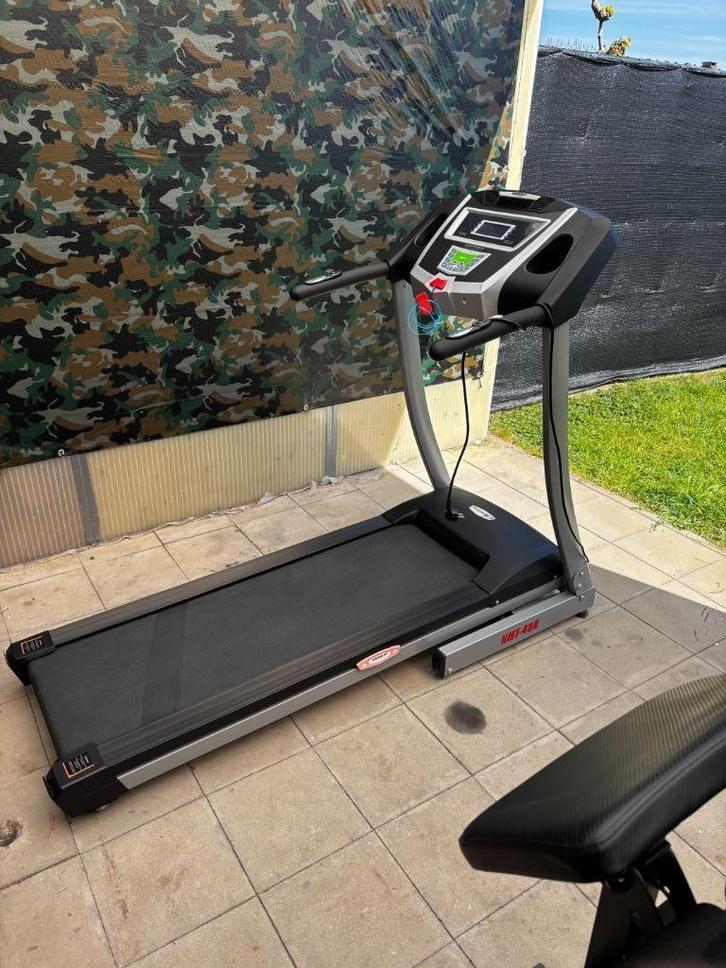 Nordic-elektrische loopband,automatische hoogte regeling!, Sport en Fitness, Loopsport en Atletiek, Zo goed als nieuw, Snelheids- of Stappenmeter