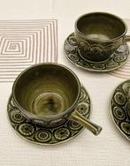 3 kommen en ondertas - 1960/70 - perfecte staat, Antiek en Kunst, Ophalen of Verzenden