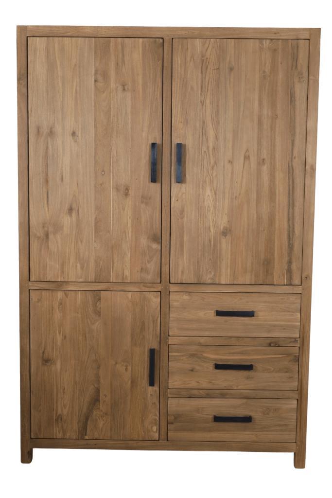 teakhouten blockkast /broodkast, Huis en Inrichting, Kasten | Overige, Nieuw, Ophalen of Verzenden