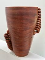 Vase en céramique vintage XL, Maison & Meubles, Comme neuf, Enlèvement ou Envoi