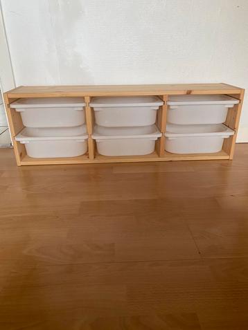 Très bon état TROFOST IKEA Pin/blanc 93x21x30 beschikbaar voor biedingen