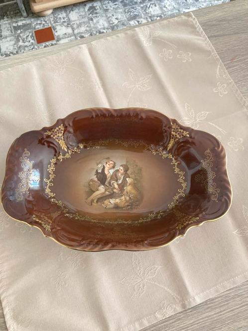 Zeer mooie vintage porseleinen schaal Bavaria, Antiek en Kunst, Antiek | Schalen, Ophalen of Verzenden