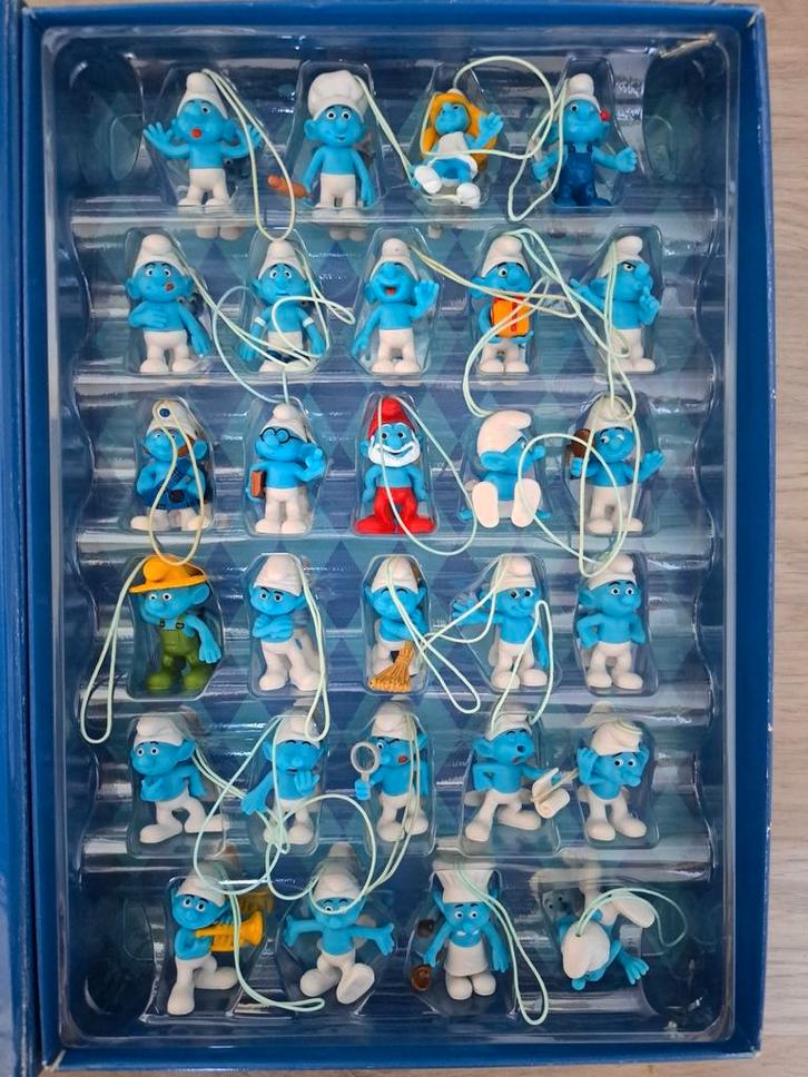 Collectie De Smurfen, Verzamelen, Smurfen, Zo goed als nieuw, Poppetje, Figuurtje of Knuffel, Ophalen of Verzenden