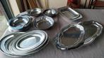 Lot inox kommen en schotels, Ophalen, Gebruikt, Inox, Overige typen
