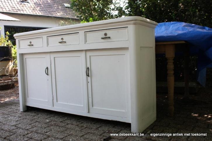 Retro vintage antieke oude kast dressoir cupboard toogje, Verzamelen, Retro, Ophalen of Verzenden
