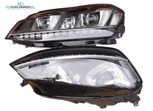 Volkswagen Golf 7 Bi-Xenon R R20 Koplampen Set 5G1941751D /, Auto-onderdelen, Verlichting, Volkswagen, Gebruikt, Herkomst onderdeel bekend
