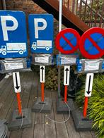parkeerborden/verkeersborden EC9 & E3 (omvormbaar tot E1), Doe-het-zelf en Bouw, Ophalen, Zo goed als nieuw, IJzer
