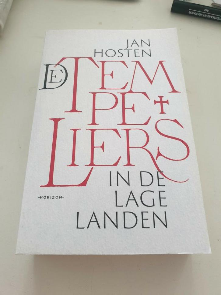 Jan Hosten - De tempeliers in de Lage Landen.  Editie 2021, Boeken, Geschiedenis | Wereld, Zo goed als nieuw, Ophalen of Verzenden