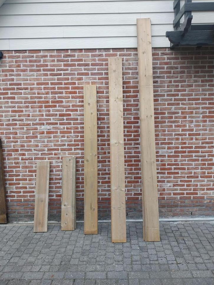 Steigerhout, Doe-het-zelf en Bouw, Hout en Planken, Gebruikt, Plank, Steigerhout, Ophalen