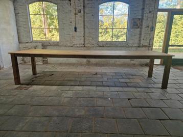 Grote boerentafel /abdijtafel  beschikbaar voor biedingen