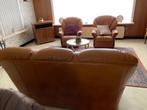 Salon, Huis en Inrichting, Ophalen, Gebruikt, Leer