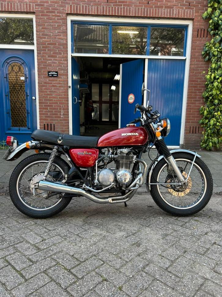 Volledig Gereviseerde Honda CB500 Four 1975, Motoren, Motoren | Oldtimers, Overig, 12 t/m 35 kW, 4 cilinders, Minimaal motorrijbewijs A2