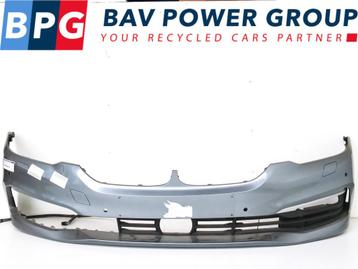 BUMPER VOOR 4 PDC BMW 5 serie (G30) (51117427442), Gebruikt, Voor, BMW, Bumper