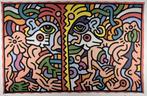 Keith Haring 70 x 50, Antiek en Kunst, Kunst | Litho's en Zeefdrukken, Ophalen of Verzenden