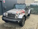 JEEP WRANGLER 2.8 SAHARA - AUTOMAAT- HARDTOP - LICHTE VRACHT, Auto's, Jeep, Automaat, Leder, Bedrijf, Diesel