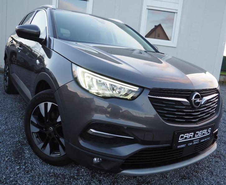 Opel Grandland X 1.2 Turbo ECOTEC **GPS*CAM.*Half-Leer*Trekh, Auto's, Opel, Bedrijf, Te koop, Grandland, ABS, Achteruitrijcamera