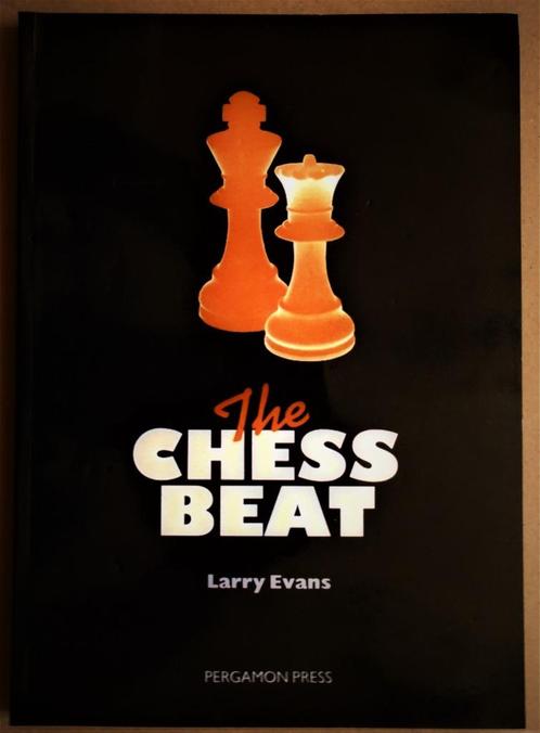 The Chess Beat - 1982 - Larry Evans (1932-2010), Hobby en Vrije tijd, Gezelschapsspellen | Bordspellen, Gebruikt, Een of twee spelers