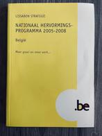 Lissabonstrategie België 2005-2008 boek + cd, Ophalen of Verzenden, Zo goed als nieuw, Europa