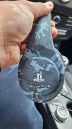 Casque Playstation bleu motif militaire, Enlèvement ou Envoi