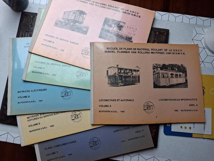 Plans matériel roulant SNCV Mupdofer, Hobby & Loisirs créatifs, Modélisme | Autre, Comme neuf, Enlèvement ou Envoi