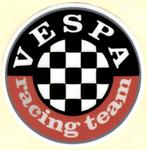 Vespa Racing Team sticker #20, Motos, Accessoires | Autocollants