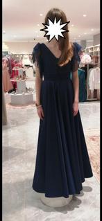 Robe longue de cérémonie, Kleding | Dames, Gelegenheidskleding, Ophalen, Overige typen, Blauw, Zo goed als nieuw