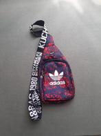 Sac bandoulière banane Adidas Rouge et bleu, Sport en Fitness, Hockey, Ophalen, Nieuw, Tas