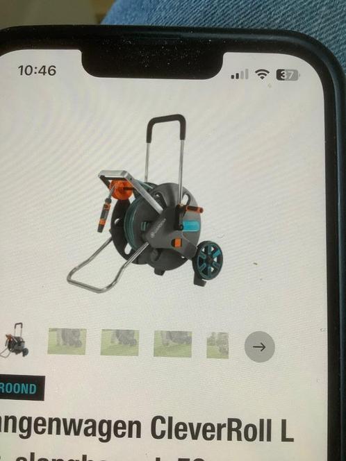 Slanghaspel Gardena, Tuin en Terras, Tuinslangen, Zo goed als nieuw, Tuinslang, Ophalen