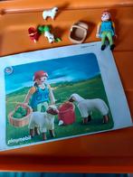 Vrouwtje met schapen en toebehoren, Kinderen en Baby's, Speelgoed | Playmobil, Ophalen, Gebruikt