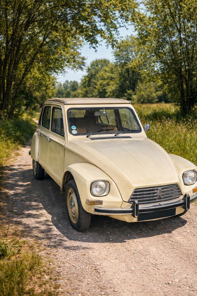 Citroën Diane 6 1976, Autos, Citroën, Particulier, Essence, Cabriolet, 4 portes, Boîte manuelle, Enlèvement