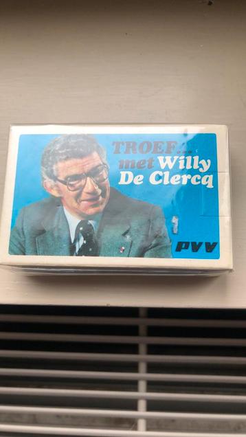 Kaartspel Willy De Clercq PVV