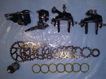 Retro Mini-groep Campagnolo Xenon 3 x 9 speed beschikbaar voor biedingen