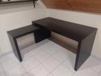 Hoekbureau. Zwart. Uitschuifbaar, Huis en Inrichting, Bureaus, Ophalen, Zo goed als nieuw
