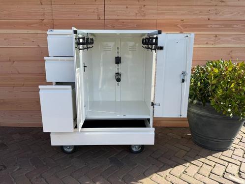 MIDI AIR 200 White saddle box Alfako Concourskast |zadelkast, Dieren en Toebehoren, Paarden en Pony's | Zadels, Dressuur, Ophalen