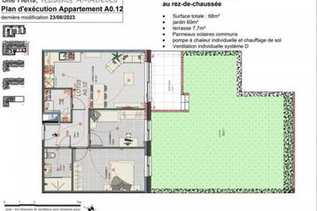 Appartement à vendre à Soignies, 2 chambres, Appartement, 2 pièces