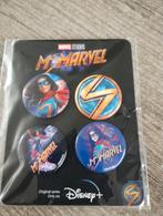 Ms Marvel buttons 4 stuks nieuw Disney, Collections, Disney, Envoi