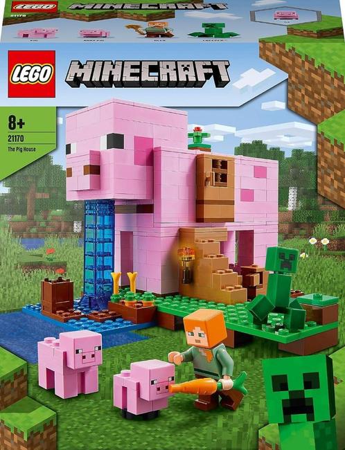 Neuf - Lego Minecraft - La Maison Cochon (21170), Kinderen en Baby's, Speelgoed | Duplo en Lego, Nieuw, Lego, Complete set, Ophalen of Verzenden