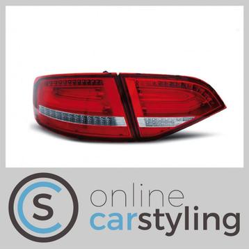 LED Achterlichten Audi A4 B8 Avant Rood Wit Lightbar Design disponible aux enchères