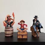 Figurine One Piece Luffy Ace Sabo AO Studio résine statue, Enlèvement, Comme neuf