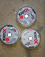 Lot de 3 boîtes de disques Bosch inox, Enlèvement ou Envoi