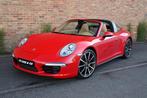 Porsche 911 991 Targa 4 / 62dkm / sportuitlaat, zetelver,pdk, Auto's, Automaat, 4 zetels, USB, Cabriolet