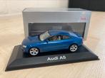Audi A5 coupé Arubablauw 1:43, Hobby en Vrije tijd, Modelauto's | 1:43, Ophalen of Verzenden, Zo goed als nieuw