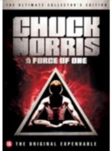 A Force of One (1979) Dvd Zeldzaam ! Chuck Norris