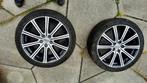 Volvo 18 inch Titania velgen V60 / S60 / V70 / S80 / zomerba, 235 mm, Velg(en), Gebruikt, Personenwagen