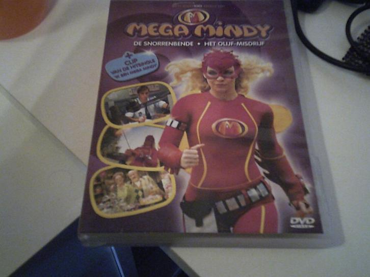 Studio 100 Mega Mindy dvd's deel 1, Cd's en Dvd's, Dvd's | Kinderen en Jeugd, Gebruikt, Tv fictie, Overige genres, Alle leeftijden