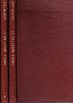 LE FOLKLORE BELGE ( Albert. Marinus ) 2 volumes  1974 -TTB, Comme neuf, MARINUS Albert, Enlèvement ou Envoi