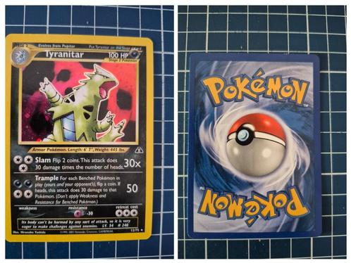 Tyranitar #12 Pokémon Neo Discovery, Hobby en Vrije tijd, Verzamelkaartspellen | Pokémon, Nieuw, Losse kaart, Ophalen of Verzenden