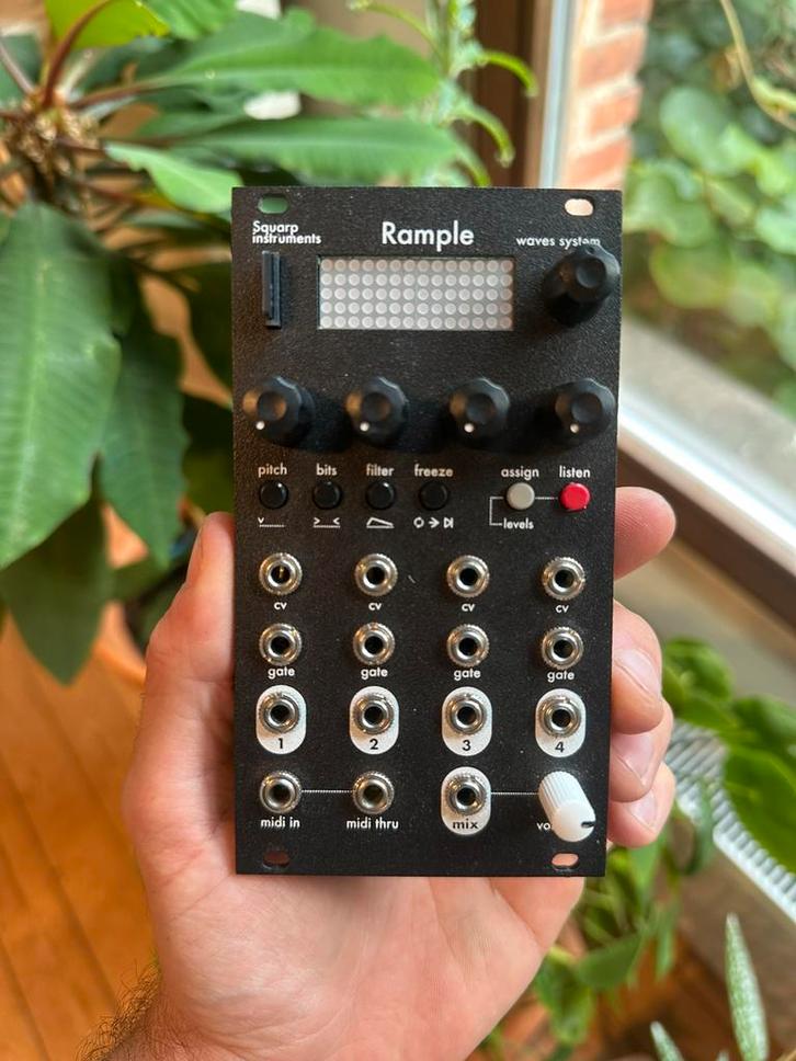 Eurorack modules; Squarp Rample, Intelijell Korgasmatron, Muziek en Instrumenten, Synthesizers, Zo goed als nieuw, Overige aantallen