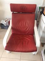 Fauteuil IKEA, Huis en Inrichting, Fauteuils, Gebruikt, Leer